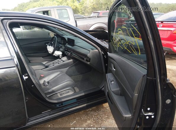1HGCY2F73SA056504 2025 HONDA ACCORD Black Вид салону спереду