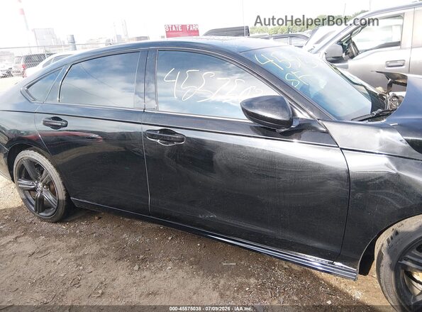 1HGCY2F73SA056504 2025 HONDA ACCORD Black Панорамний вид салону 360°