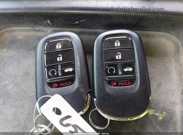 1HGCY2F73SA056504 2025 HONDA ACCORD Black Вид панелі приладів