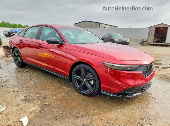 1HGCY2F74PA001910 2023 HONDA ACCORD Red Front right