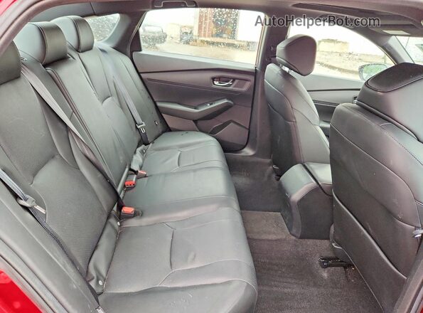 1HGCY2F74PA001910 2023 HONDA ACCORD Red Rear seats view