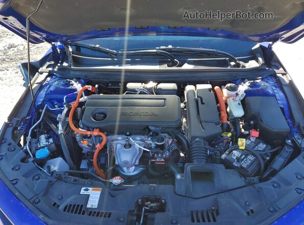 1HGCY2F74PA058110 2023 HONDA ACCORD Blue უკანა სალონის ხედი