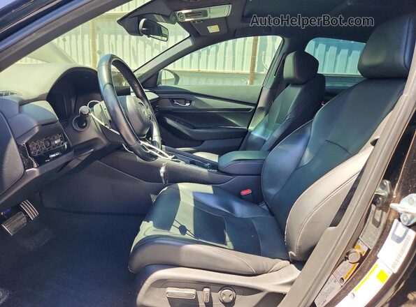 1HGCY2F74RA000646 2024 HONDA ACCORD Black Front interior view