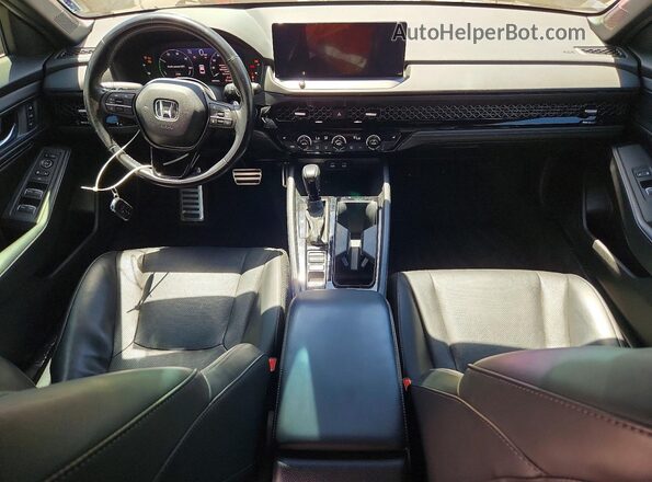 1HGCY2F74RA000646 2024 HONDA ACCORD Black Dashboard view
