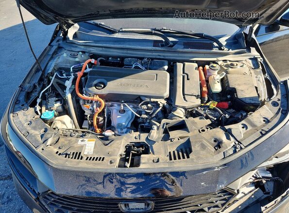 1HGCY2F74RA000646 2024 HONDA ACCORD Black Rear interior view