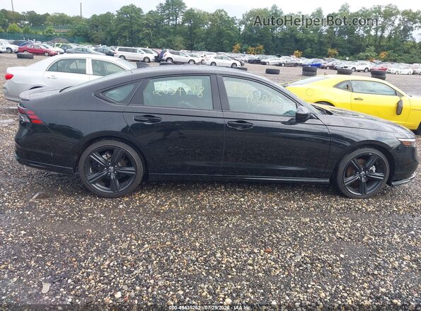 1HGCY2F74RA005359 2024 HONDA ACCORD Black უკანა სალონის ხედი