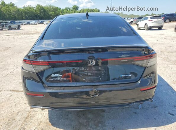 1HGCY2F74SA023107 2025 HONDA ACCORD Black Rear view