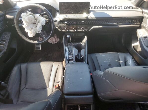 1HGCY2F74SA023107 2025 HONDA ACCORD Black Dashboard view