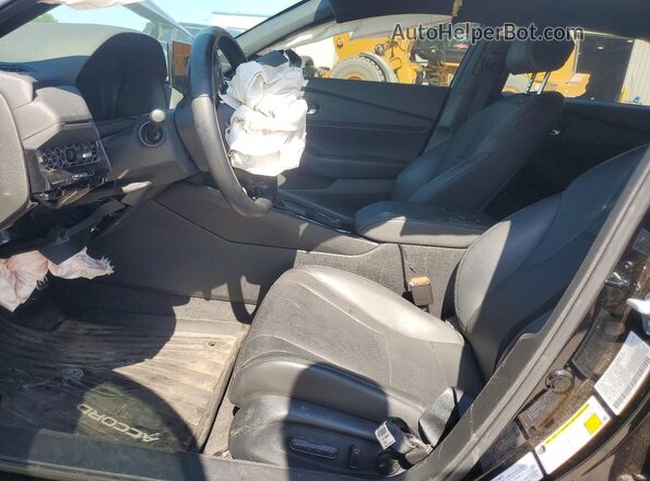 1HGCY2F74SA023107 2025 HONDA ACCORD Black Front interior view