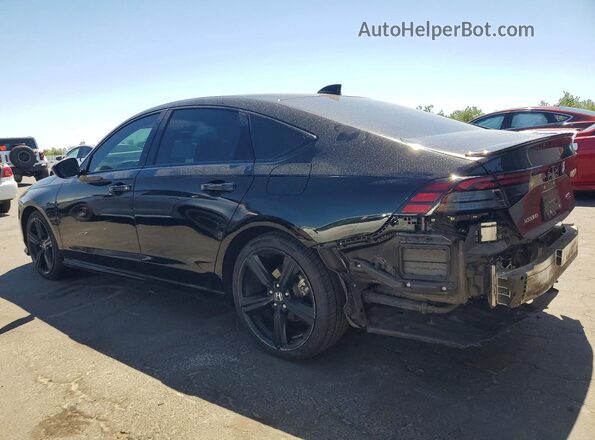 1HGCY2F74SA081847 2025 HONDA ACCORD Black Tył lewy