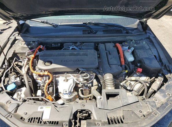 1HGCY2F74SA081847 2025 HONDA ACCORD Black Widok wnętrza z tyłu