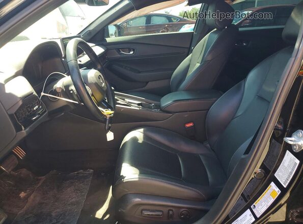 1HGCY2F74SA081847 2025 HONDA ACCORD Black Widok wnętrza z przodu