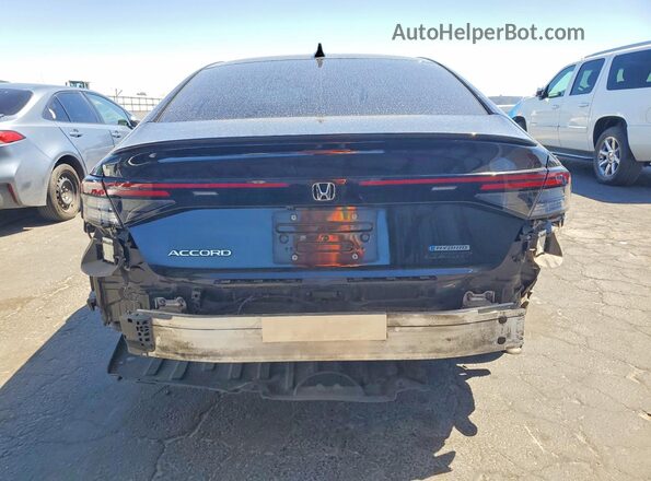 1HGCY2F74SA081847 2025 HONDA ACCORD Black Widok z tyłu