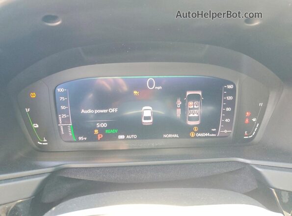 1HGCY2F74SA081847 2025 HONDA ACCORD Black Widok zestawu wskaźników