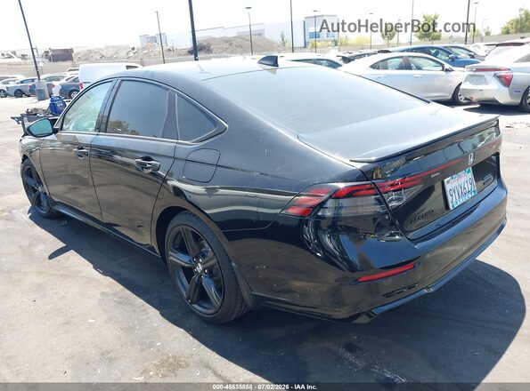1HGCY2F74TA027823 2026 HONDA ACCORD Black Հետևի ձախ