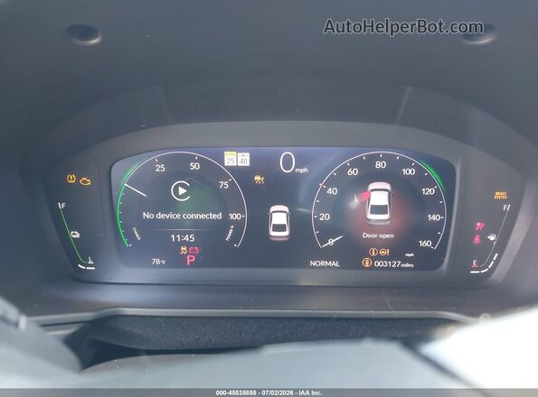1HGCY2F74TA027823 2026 HONDA ACCORD Black Հետևի նստատեղերի տեսք