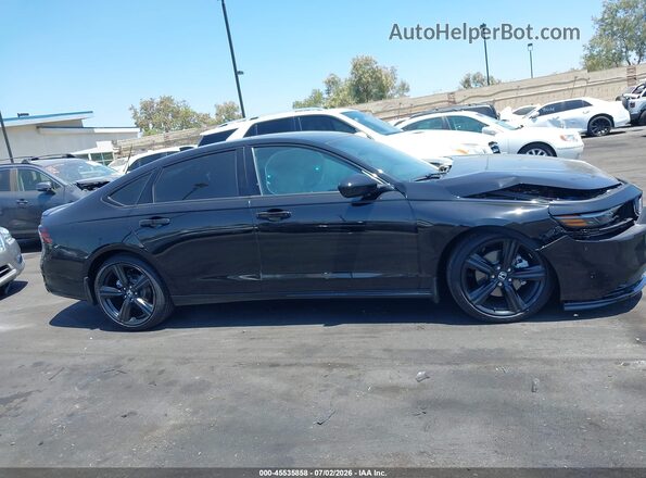 1HGCY2F74TA027823 2026 HONDA ACCORD Black Սալոնի հետևի տեսք