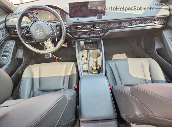 1HGCY2F75PA001978 2023 HONDA ACCORD Бордовый Вид панели приборов
