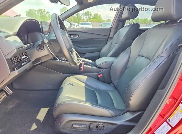 1HGCY2F75PA001978 2023 HONDA ACCORD Бордовый Вид салона спереди