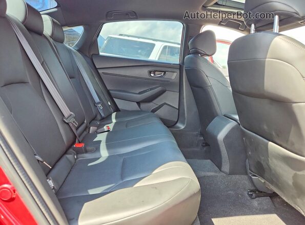 1HGCY2F75PA001978 2023 HONDA ACCORD Бордовый Вид задних сидений