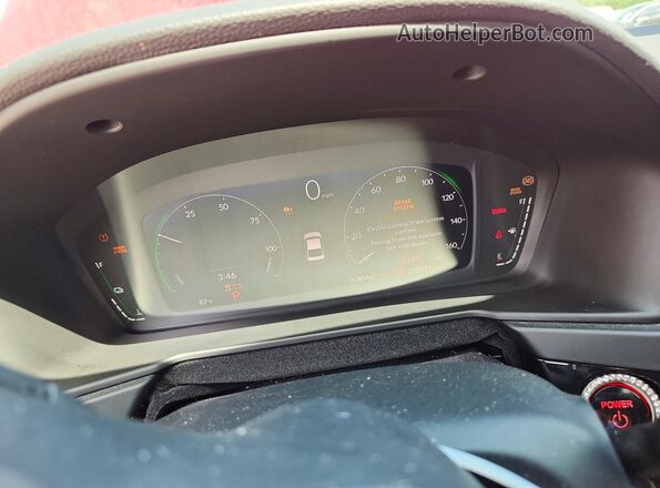 1HGCY2F75PA001978 2023 HONDA ACCORD Бордовый Вид щитка приборов