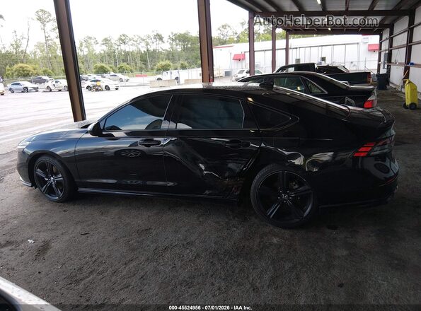 1HGCY2F75RA012031 2024 HONDA ACCORD Black Vista interior de 360 grados