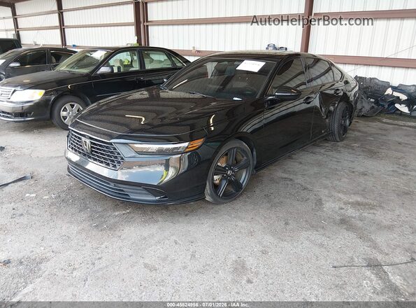 1HGCY2F75RA012031 2024 HONDA ACCORD Black Vista tres cuartos delantera izquierda