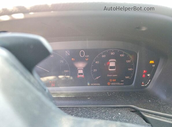 1HGCY2F75RA068017 2024 HONDA ACCORD Gray Instrument cluster view