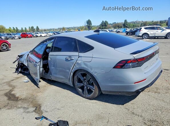 1HGCY2F75RA068017 2024 HONDA ACCORD Gray Rear left