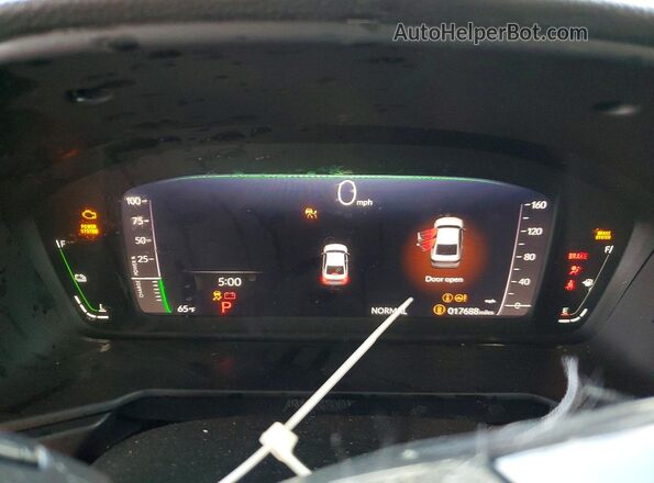 1HGCY2F75SA060635 2025 HONDA ACCORD Серый Вид щитка приборов