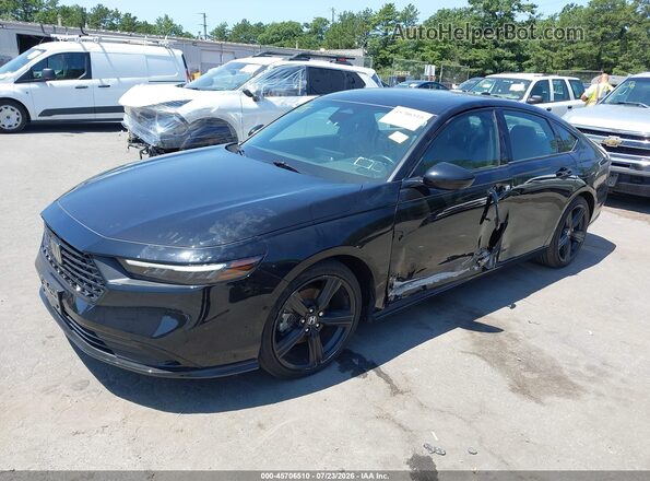 1HGCY2F76RA011308 2024 HONDA ACCORD Black Front left