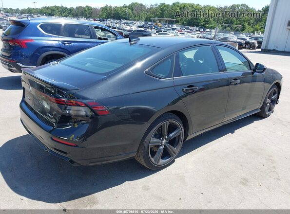 1HGCY2F76RA011308 2024 HONDA ACCORD Black Rear right