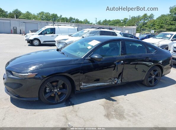1HGCY2F76RA011308 2024 HONDA ACCORD Black Front view