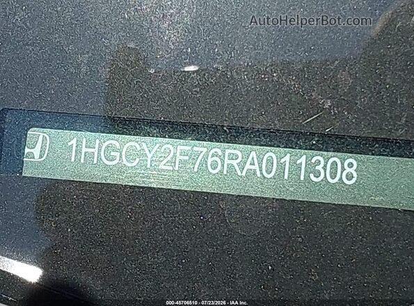 1HGCY2F76RA011308 2024 HONDA ACCORD Black 