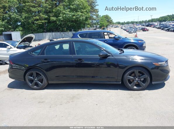 1HGCY2F76RA011308 2024 HONDA ACCORD Black Rear interior view