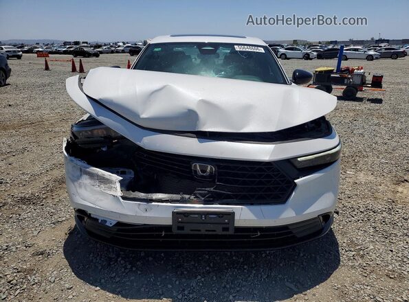 1HGCY2F76SA046579 2025 HONDA ACCORD White Widok z przodu