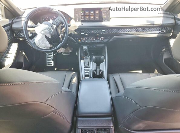 1HGCY2F76SA046579 2025 HONDA ACCORD White Widok deski rozdzielczej