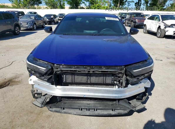 1HGCY2F77PA034416 2023 HONDA ACCORD Blue Widok z przodu