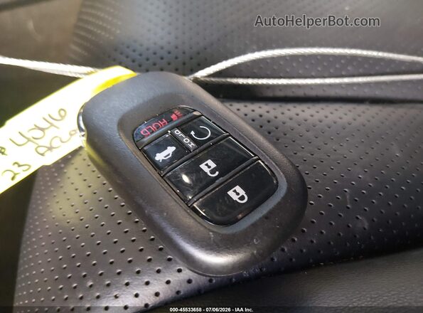 1HGCY2F77PA034870 2023 HONDA ACCORD Blue წინა პანელის ხედი