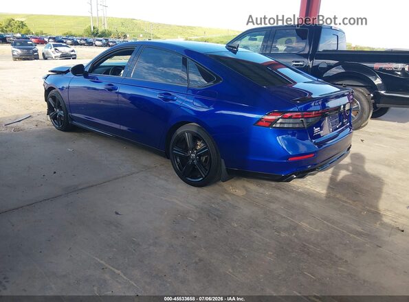 1HGCY2F77PA034870 2023 HONDA ACCORD Blue უკანა მარცხენა