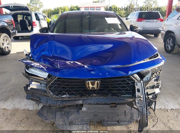 1HGCY2F77PA034870 2023 HONDA ACCORD Blue ხელსაწყოთა პანელის ხედი