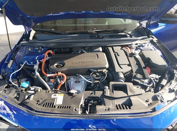 1HGCY2F77PA034870 2023 HONDA ACCORD Blue უკანა ხედი