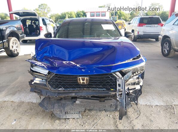 1HGCY2F77PA034870 2023 HONDA ACCORD Blue წინა ხედი