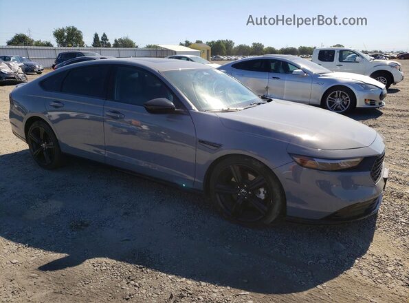 1HGCY2F77PA046484 2023 HONDA ACCORD Серый Передняя правая четверть