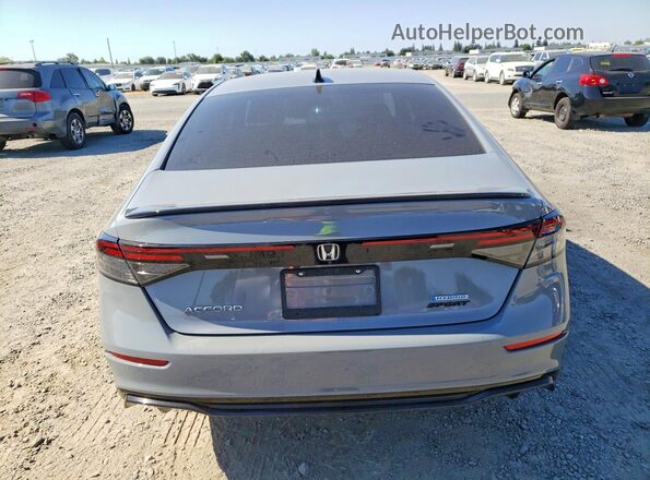 1HGCY2F77PA046484 2023 HONDA ACCORD Серый Вид сзади