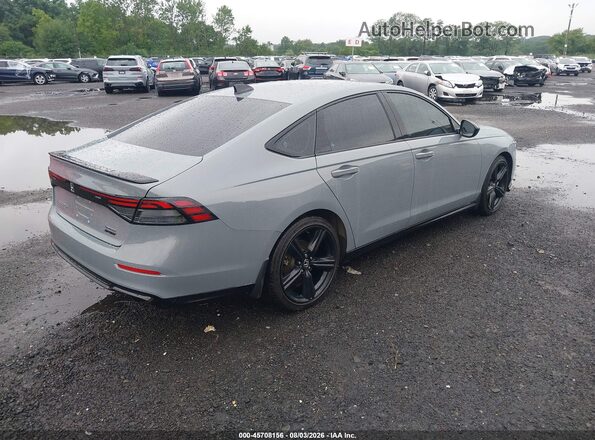 1HGCY2F77RA080749 2024 HONDA ACCORD Gray Rear right