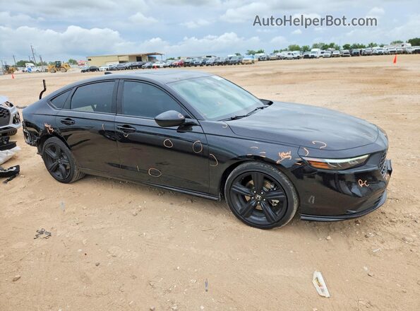 1HGCY2F77SA006348 2025 HONDA ACCORD Black Front right