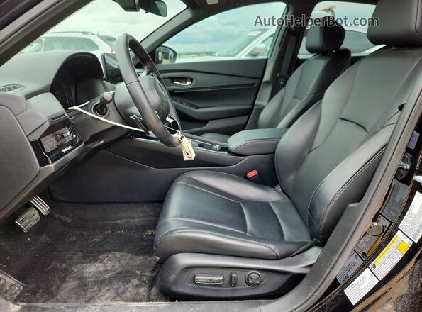 1HGCY2F77SA006348 2025 HONDA ACCORD Black Front interior view