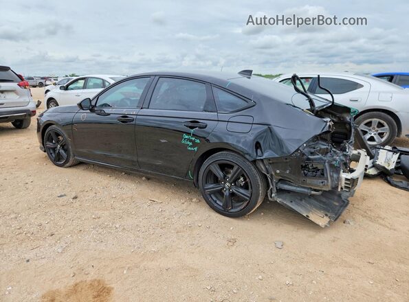 1HGCY2F77SA006348 2025 HONDA ACCORD Black Rear left