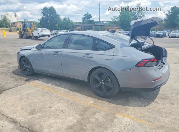 1HGCY2F77SA009864 2025 HONDA ACCORD Gray Trasero izquierdo